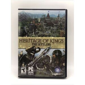 Heritage of Kings: The‎ Settlers PC DVD ROM Ubisoft Medieval Strategy Game